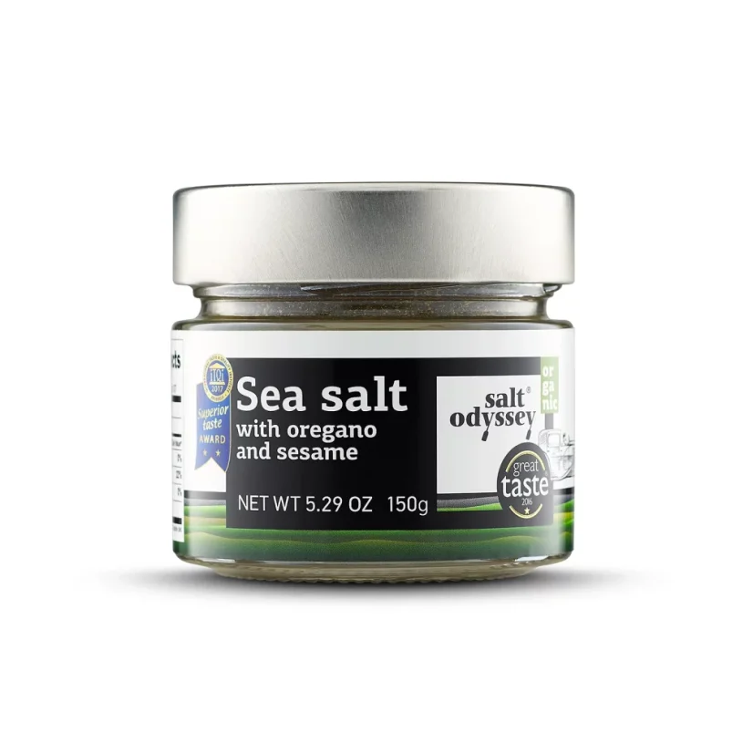 Mořská sůl "oregano a sezam" - Salt Odyssey (150g)