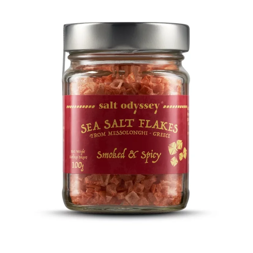 Mořská sůl "uzená paprika" ve vločkách - Salt Odyssey (100g)