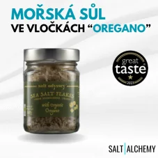 Mořská sůl "oregano" ve vločkách - Salt Odyssey (100g)
