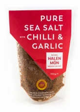 Mořská sůl "česnek a chilli" Halen Mon (100g)