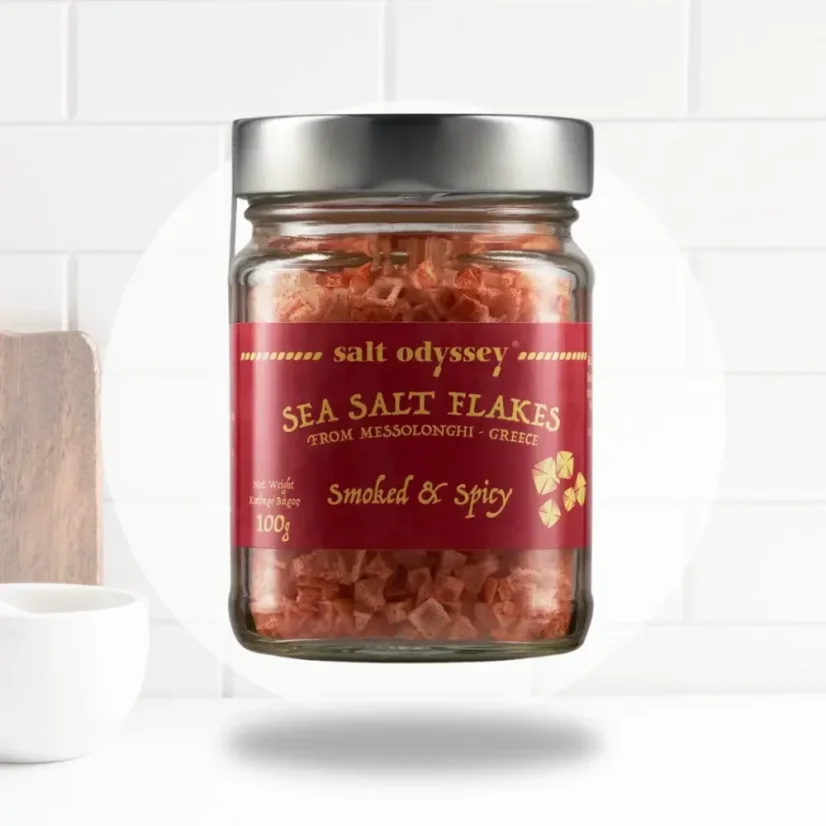 Mořská sůl "uzená paprika" ve vločkách - Salt Odyssey (100g)
