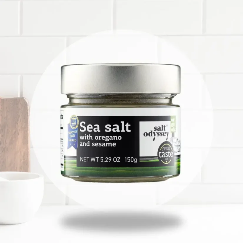 Mořská sůl "oregano a sezam" - Salt Odyssey (150g)
